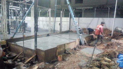 Structural   slab   &   column   strengthening    for   commercial   cum residential building using CFRP wrapping.